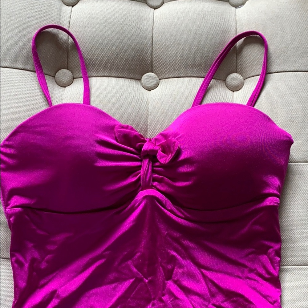 J Crew Bandeau one piece with optional straps